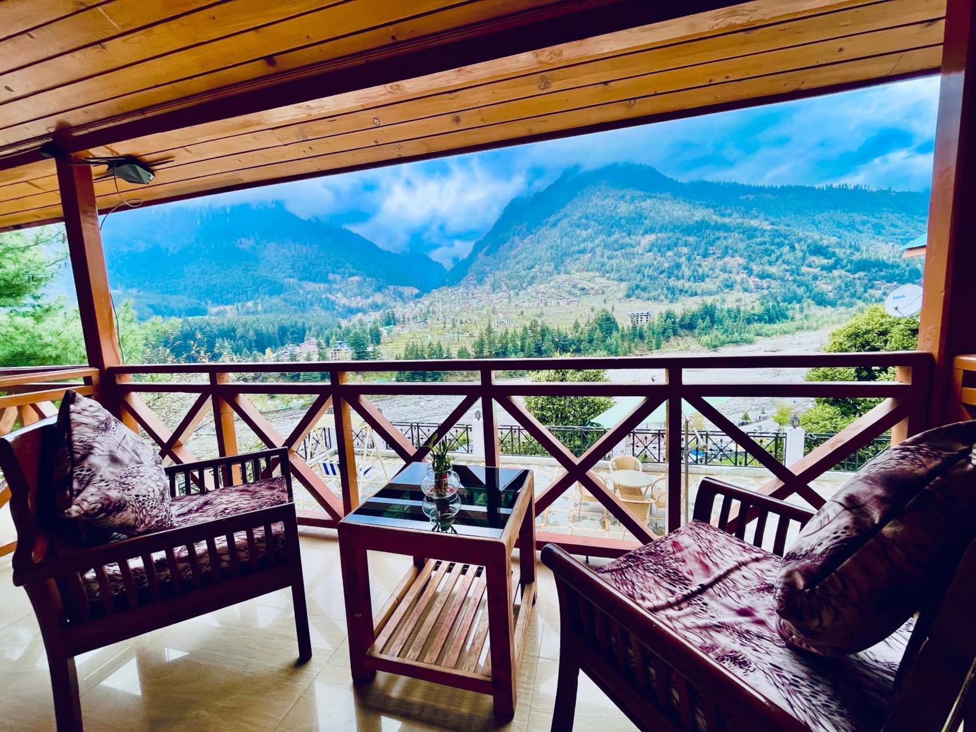 The Hollywood Vibes - #Riverview #Premium Rooms #Prime Location #Most Awarded #Parking #Top Rated #Open Terrace #Best Selling Hotel In Manali Exteriör bild